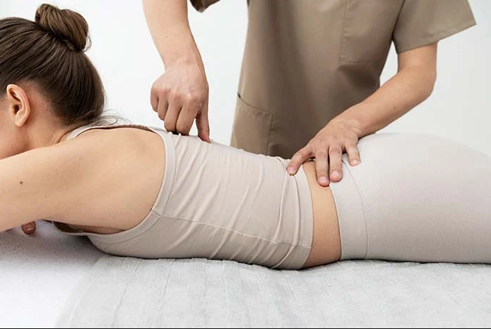 마사지후 척추정렬효과를 자가 검사하는 방법은